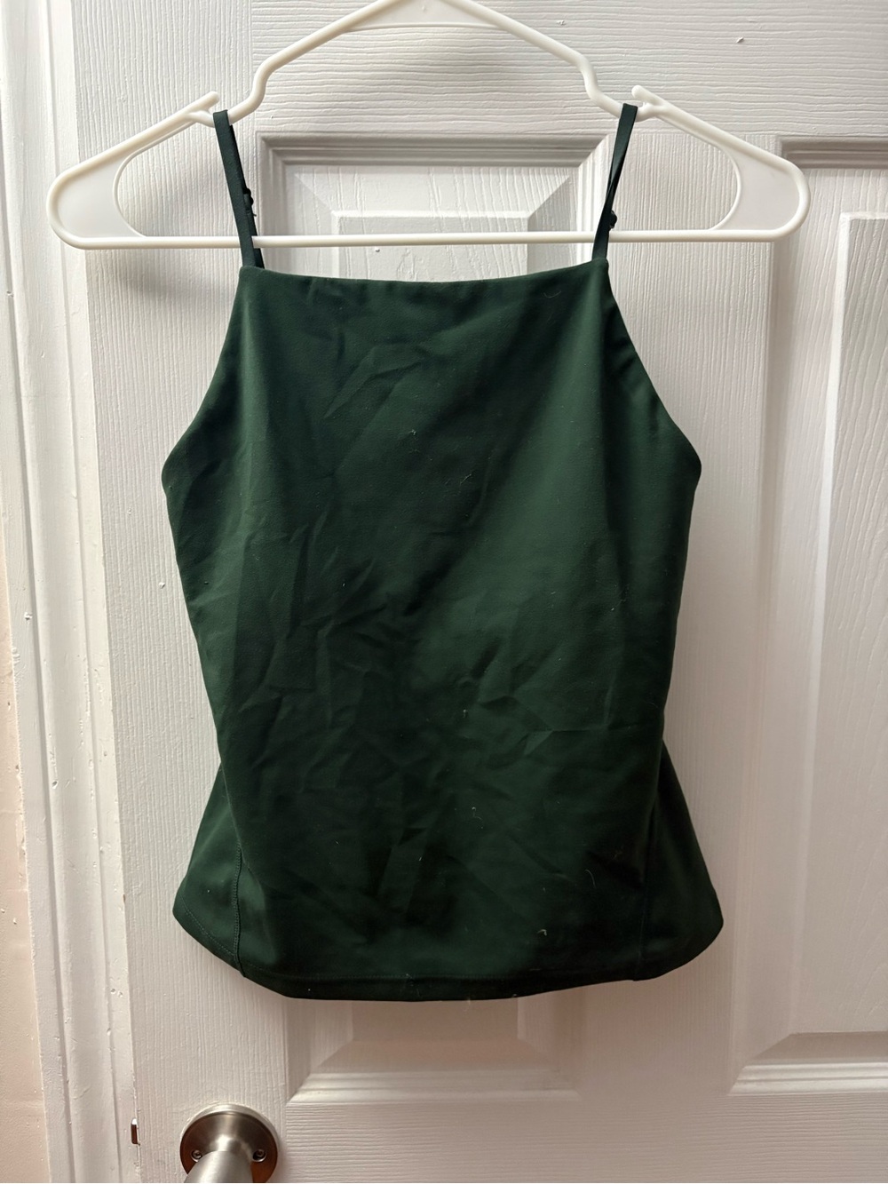 Dark Green Women's Cami Tank Top